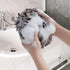 ROWPOZ 2PCS 6.7Inch Absorbent Hanging Hand Towel Ball for Kitchen & Bathroom, Chenille Plush Hand Towel Puff Ball Hand