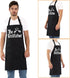 Grill Aprons for Men Dad, The Grill Father Apron, Funny Chef BBQ Apron with 2 Pockets