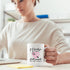 Panvola I Crochet So I Don't Kill People Mug, Novelty Drinkware for Grandma, Auntie, Mom, 11 oz