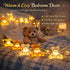 8.5ft 20LED JASHIKA Teddy Bear String Lights Bear Fairy Decorative Lights Kids Party Suppliers Battery Operated Novelty