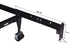 Bed Frame Footboard Extension Brackets Set - Attachment Kit for Twin, Full, Queen, or King Size Beds