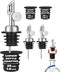 Pafusen Olive Oil Pour Spout with Adapters, Oils Pourer for Olive Oil