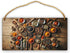 Artisanal Spice Collection Wooden Sign - 6x12 Inch Plaque for Culinary Wall Art, Gourmet Seasonings & Herbs Decor