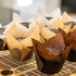 150-Pack Nordic Paper White Tulip Muffin Liners, Non-toxic, Grease-Resistant Baking Cups for Standard Muffin Pans