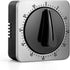 Kitchen Timers for Cooking, Chef Cooking Timer Clock with Loud Alarm, 100% Mechanical Desk Timer - No Batteries Required