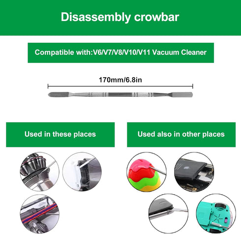 Screwdriver Set for Dyson V6 V7 V8 V10 V11 V15 Vacuum Cleaner, Cleaning Kit for Maintenance and Repair Disassembly