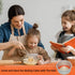 6 Inch Round Baking Mats, Food Grade Silicone for 6 Inch Cake Pan/Tortilla Maker, Non-Stick Reusable (Round 5.5"