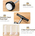 kulusion (3 Sausage Stuffer - Homemade Manual Sausage Maker, Fast Meat Filling Machine, Food Grade Kitchen Sausage