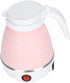 Electric Kettle, Portable Folding Water Boiler Silicone Household 400W US Plug 110V