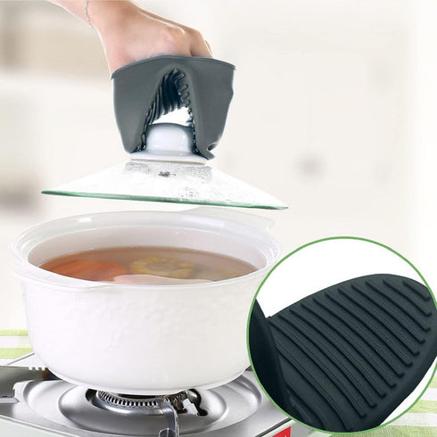 Oven Mitts and Pot Holders Set, 6pcs Thick Cotton Gloves High Heat Resistant with Non-Slip Surface