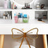 Bringer 4-Pack Clear Plastic Storage Bin, Multi-use Organizer Bins