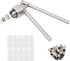 HighFree 20 mm Vial Crimper Manual Sealer, Hand Sealing Machine with 10 Set of 10ml Vials + Stopper + Caps
