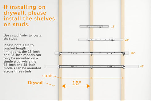 Set 3, 22lb BAYKA White Floating Shelves for Wall of Rustic Wood Wall Shelves with Metal Brackets for Bathroom