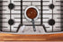 HIC Kitchen Heat Diffuser Reducer Flame Guard, Stainless Steel, Removable Handle