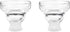 Host Glass Freeze Insulated Gel Chiller, Double Wall Frozen Cocktail Cups, Set of 2
