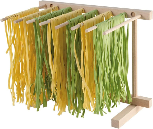 Eppicotispai EP 102 Natural Beechwood Collapsible Pasta Drying Rack