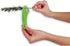 HIC Kitchen Herb Prepper Stripper Mezzaluna Chopper, BPA Free Kitchen Tool