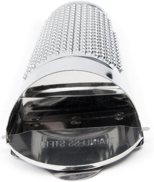 Fox Run Stainless Steel Nutmeg Grater Cone, 5.5" with Storage