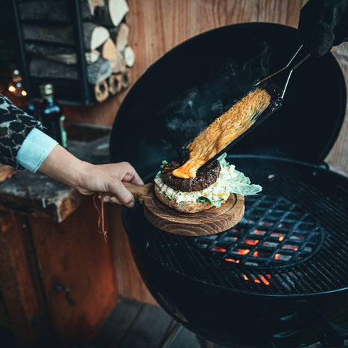 Boska Stainless Steel Cheese Barbeclette - Raclette Cheese Pan with Spatula - For Cooking, Baking, Grilling - Wedding Registry Items Small Kitchen Appliances for up to 4 Persons by BOSKA