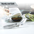 12 Pack Stainless Steel Ice Tongs for Sugar Cubes, Small Serving Tongs for Appetizers, Coffee, Tea Party