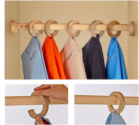 Nice purchase 2 Pcs Wooden Curtain Tiebacks Holdbacks, Strong Magnetic Decorative Drapes Holders