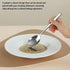 Salad Server Set, 4 Pieces Stainless Steel Salad Serving Set, Salad Spoon, Fork, Dishwasher Safe