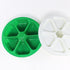 6 Cavity Triangle Sushi Mold, Non-stick Onigiri Rice Ball Press Maker for Seaweed Cilantro Rice Balls