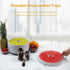 Non-stick Round Fruit Leather Roll Up Tray, Silicone Dehydrator Sheets for Food Machine Dryer, Fruit Roll Sheets