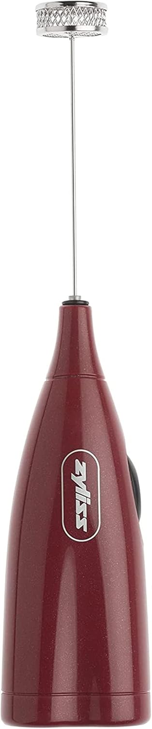 Zyliss Handheld Electric Milk Frother Wand - Versatile Drink Mixer - Frother