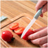 6 Pack Ceramic Paring Knife with Knife Cover, Lightweight Ceramic Knives for Fruit and Vegetable, Small Knife (Ceramic,
