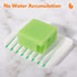 Urbanstrive Counter Soap Dish Shower Waterfall Soap Tray Holder for Bathroom, Kitchen, Top, Flexible Silicone, Keep