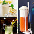 8 Inch Long Handle Iced Tea Spoons, 4pcs Premium Stainless Steel Coffee Spoon Set for Mixing, Milkshake, Cold Drink