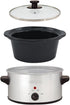 Nesco SC-150-47 Qt. Oval Analog Slow Cooker, 1.5 Quart, Silver