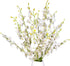 Silk Flowers in Bulk, 10 Pcs Artificial Orchids (Each 20”) for Wedding Party Home Office Decoration