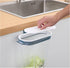 Set 2 of Trash Bag Holder Rack, Hanging Organizer Garbage Bag Holder, & Removable Lid - Multi for Kitchen Cabinet Door