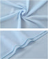 Chiffon Table Runner 27x120 Inches, Baby Blue Sheer Fabric Long Table Runners for Wedding Party Decorations