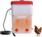 Tetuga Heated Chicken Waterer 3 Gallon Poultry Water Heater with 4 Nipples