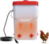 Tetuga Heated Chicken Waterer 3 Gallon Poultry Water Heater with 4 Nipples