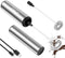 Rechargeable Milk Frother - 3 Speed Electric Coffee Foamer for Travel, Handheld Mixer for Latte, Cappuccino, Silver