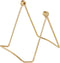 Bard's Folding Gold-toned Wire Easel Stand, 4" H x 3.5" W x 5.5" D
