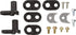 4318165 Freezer Door Closer Cam Kit Fits for Whirlpool Refrigerators, Replaces AP3103517, 1104788, 1115905, 2155312,