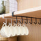 2pcs Mug Hanger Rack, Under Shelf Storage Hooks Organizer Hanging Holder for