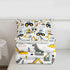 Set Set Kids Excavator Comforter Full, Cartoon Equipment Trucks Bedding for Boys Girls Children, Dinosaur Duvet Insert
