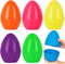 Celmuron 6 Pack 8'' Jumbo Fillable Easter Eggs Extra Large Plastic Eggs for