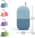 Facial Ice Roller, Reusable Silicone Ice Cube Massager for Daily Skin Care, De-Puff Eye Bags, Reduce Migraine Pain (#1