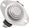 Thermostat Switch for Fireplace Blower Fan, Temp Sensor for Wood Stove, Snap Disc Thermal Control (120°F ON, 105°F Off)