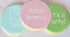 Designer Stencils It's a Party Cookie Stencil Set, Beige/Semi-Transparent (HAPPY BIRTHDAY - CONGRATS - IT'S A PARTY -