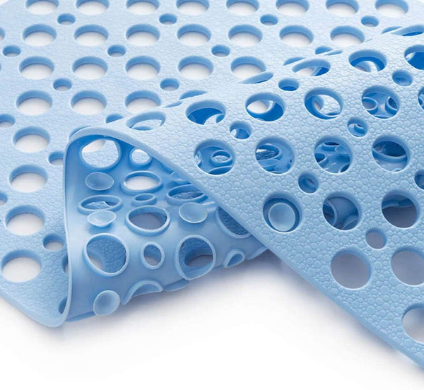 Mantto Nonslip Bathtub Mat Extra Soft TPE Bath Mat for Kids, Machine Washable
