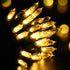 RECESKY 2 Pack 100 36ft Christmas String Lights with Built-in Timer - Total LED Fairy Battery String Lights - Mini