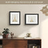 Golden State Art 11x14 Photo Frame with Mat for 8x10 Pictures, Real Glass, Silver-Beige with Black-Dark Brown Panel